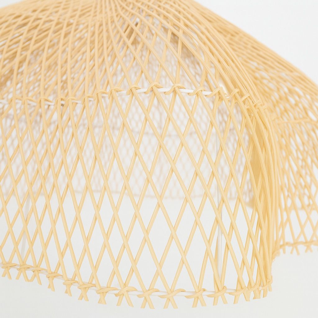Moc Japanese Rattan Light - Wabi-Sabi Simplicity for Peaceful Interiors
